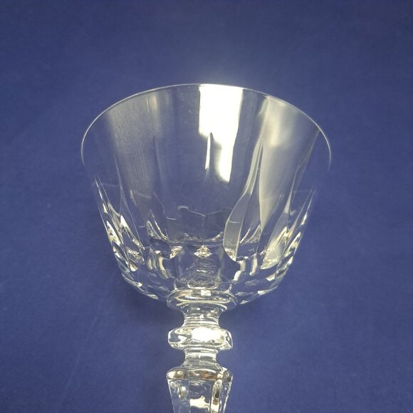 Vintage Val St Lambert Balmoral Crystal Champagne/Tall Sherbet Glass - Picture 7 of 9